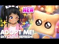 *2 NEW PETS* WINGS, SKY CASTLE REFRESH in ADOPT ME (roblox)