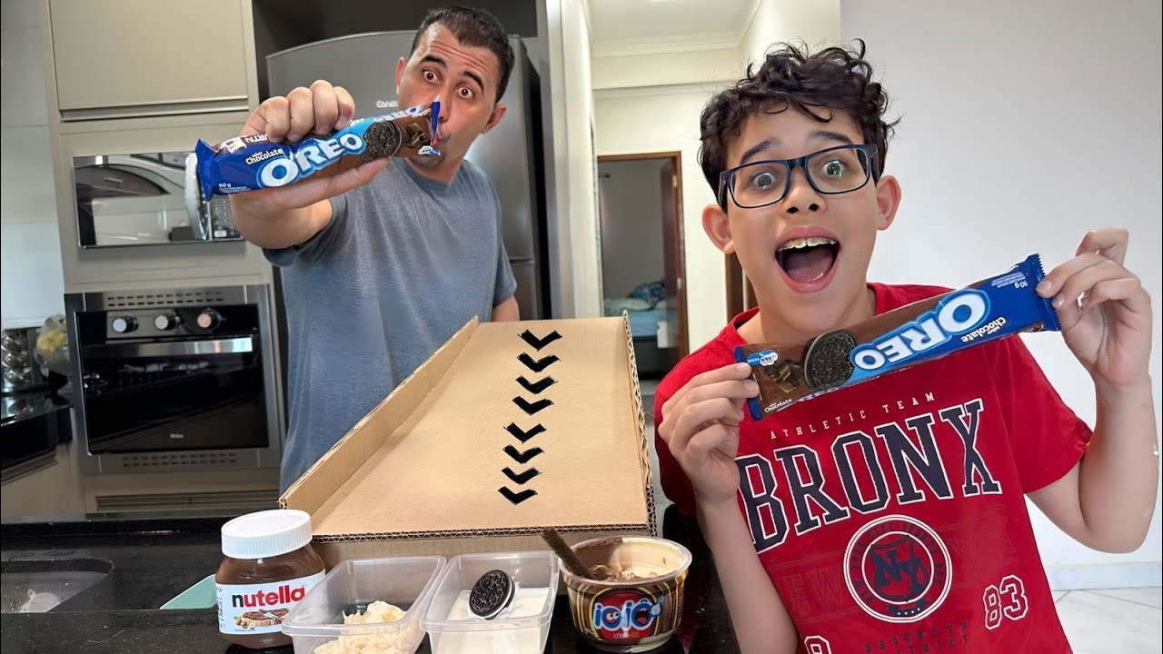 DESAFIO ROLETA DO OREO!
