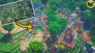 Minecraft: Village Transformation | Minecraft Timelapse