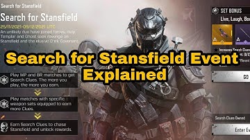Search for Stansfield Event Explained in COD Mobile