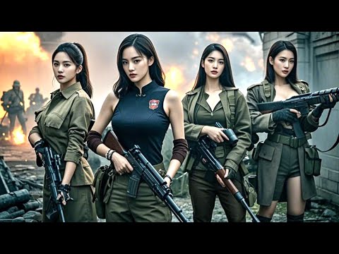 四大美女特務襲擊日軍火庫，誘惑守衛，直接將軍火庫炸上天！ ⚔️功夫 | 槍神 | 諜戰 #功夫美女 #中國功夫動作片 #中國電視劇#動作 #犯罪#抗戰#好劇推薦