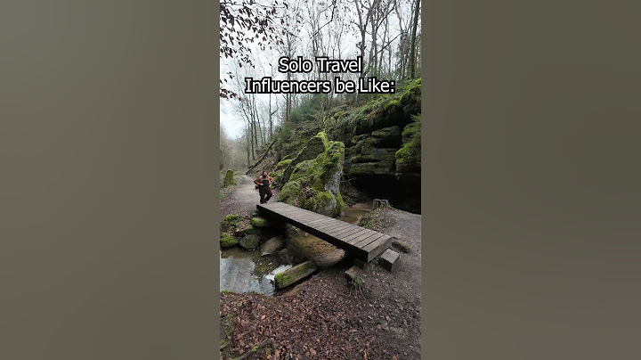 Solo Travel Influencers be like #solotravel #vanlife #lifestyle #nature #hike