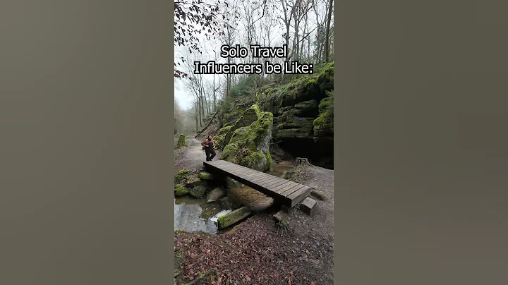 Solo Travel Influencers be like #solotravel #vanlife #lifestyle #nature #hike thumbnail