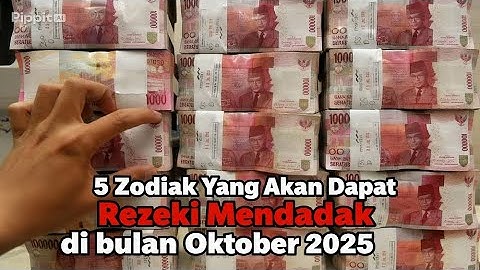 5 Zodiak Yang Akan Dapat Rezeki Mendadak di bulan Oktober 2025
