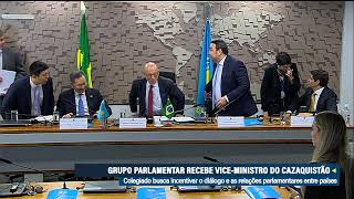 Ao vivo: Grupo Parlamentar recebe embaixador do Cazaquistão no Brasil – 9/5/24
