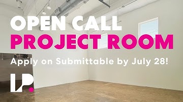 Project Room Open Call Info Session - June 2025