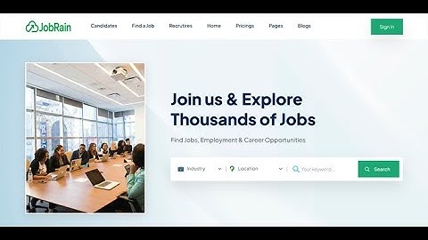 A Job Portal Website Script in PHP - Job Rain