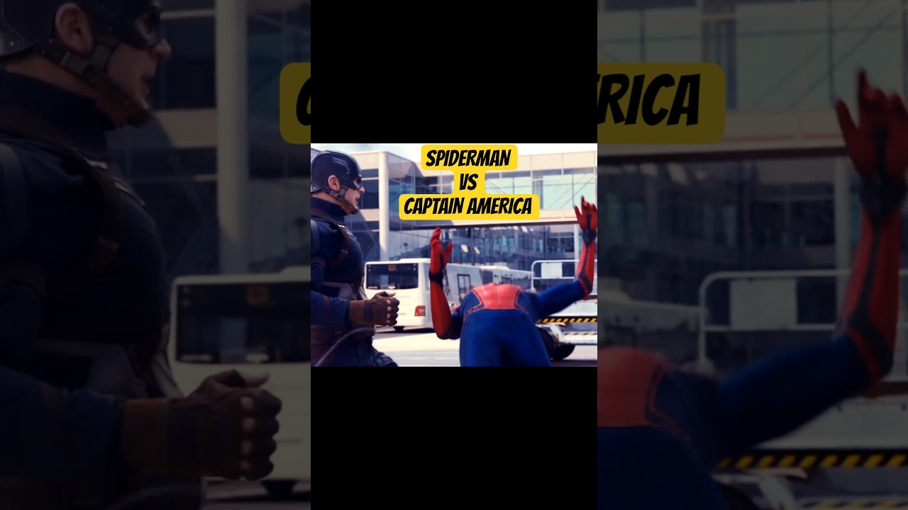 Spiderman vs Captain America | Spiderman edits