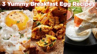 3 Yummy Breakfast Egg Recipes