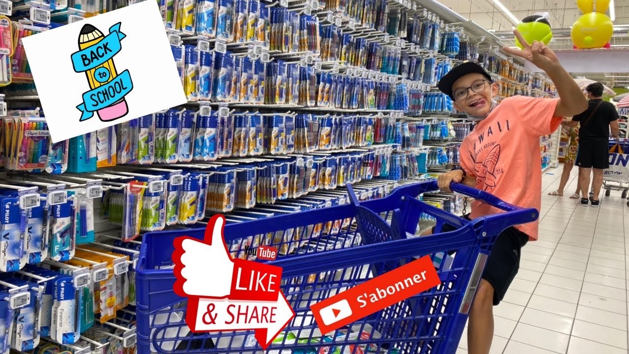 Chasse aux fournitures scolaires 2021/2022📗🖇✏️🖊📓🚌 Back to school #2✂️📐🖇🚌