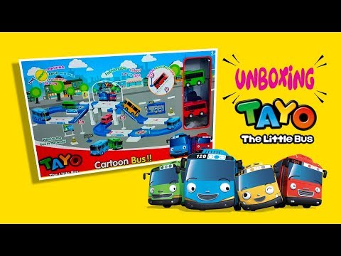 Tayo Parking Lot and Parking Garage | Unboxing mainan TAYO,Alessia Delta ft.Kaka Naurah Falihah. 