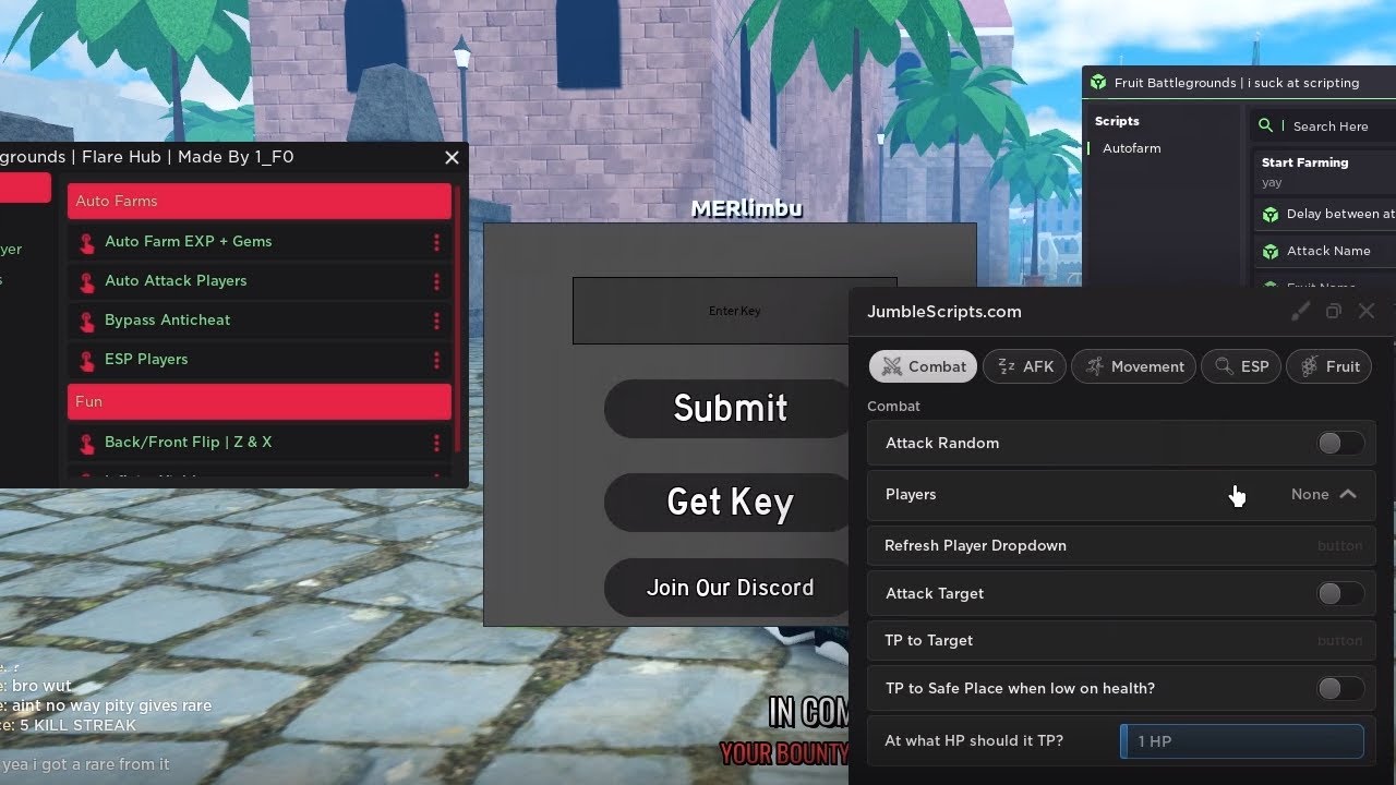 Fruit Battlegrounds Script - Autofarms, TP & More(Working)#1