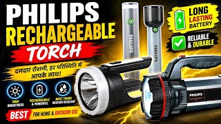 [ Top 4 ] Best Philips Rechargeable Torch ⚡️Best Rechargeable LED Torch🔥 Best Torch Light in India screenshot 2
