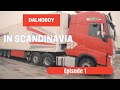 @Volvo Trucks​ Дальнобой в Скандинавию 2019. Выезд в рейс на трехоснике Volvo FH, 1 серия