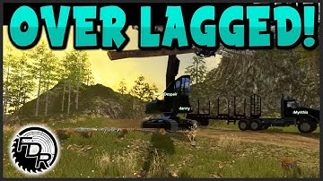 (Farming Simulator 2015 Logging) - MP157 - Scary Lag