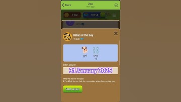 Rebus of the day | ZOO | 31January2025