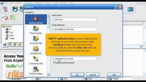 WHB Presents: Setting up email accounts in Eudora
