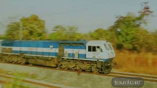 Tr No 17416 #Kolhapur #Tirupati Haripriya Exp with LHB coaches Passes Between Desur - Idalhond