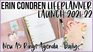 A5 Daily Planning Ring Agenda Inserts by Erin Condren | 2023