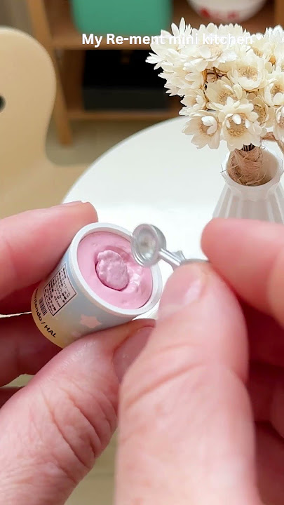 Mini kitchen set ASMR Mini cooking Re-ment #rement #minicooking #minifood #miniature