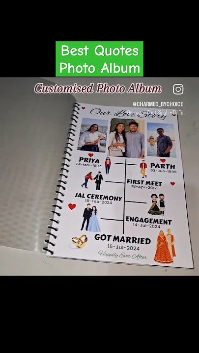 Photo Album Memory Keepsake #shorts #viral #gift #album #photobook