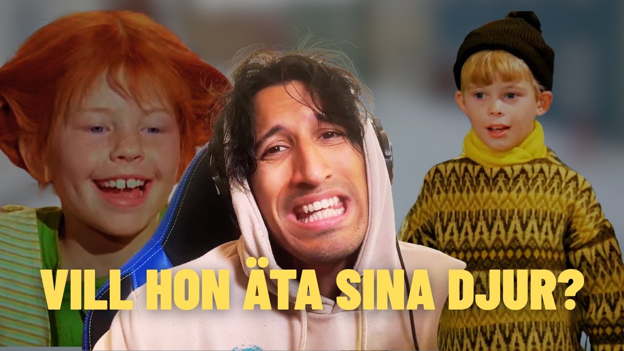 SER PIPPI LÅNGSTRUMP FÖR FÖRSTA GÅNGEN - DEL 8