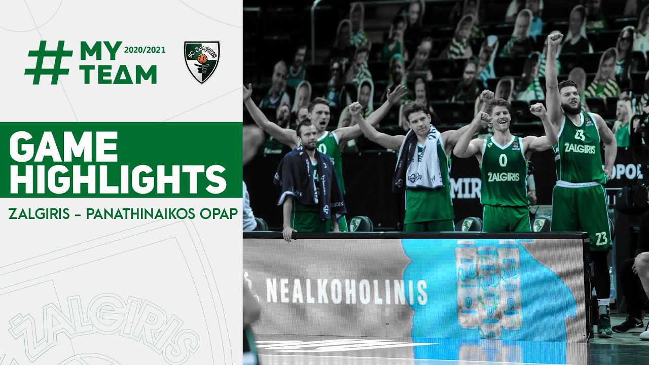 Zalgiris - Panathinaikos Game Highlights 2021.04.08