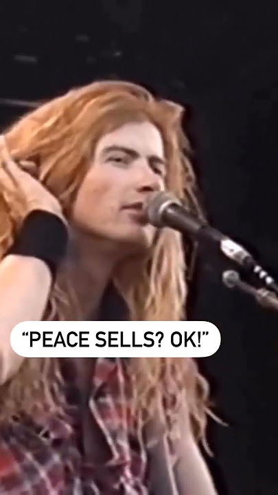PEACE SELLS? OK| Dave Mustain #metal #megadeth