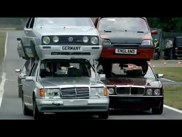 fremsætte Afhængighed hævn Double Decker Racing vs The Germans Part 1 | Top Gear Series 11 - YouTube