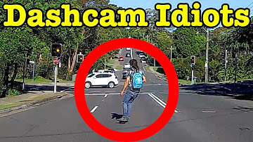 Dashcam IDIOTS Dumb Drivers Amazing Skater Boi & Block The Intersection Angry KAREN