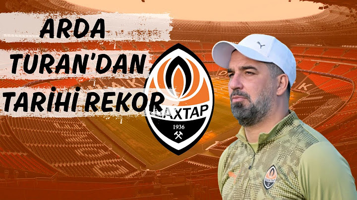 Arda Turan Shakhtar Donetsk'de Rekor Kırdı!