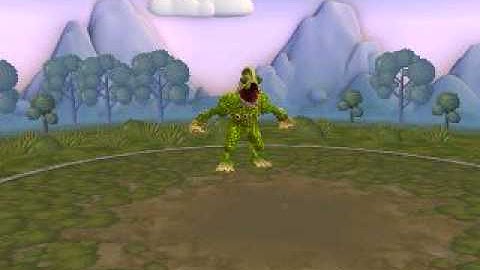 Watch my Toad creature bounce on th invisible wall! Spore Creature Creator Video