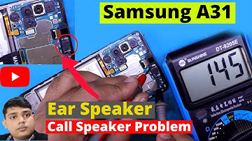 Samsung a31 Ear Speaker Not Working || Samsung A31 Call Speaker Problem || Samsung A31 Ear Speaker