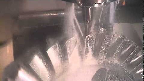 PowerMILL8 Live Blisk Machining