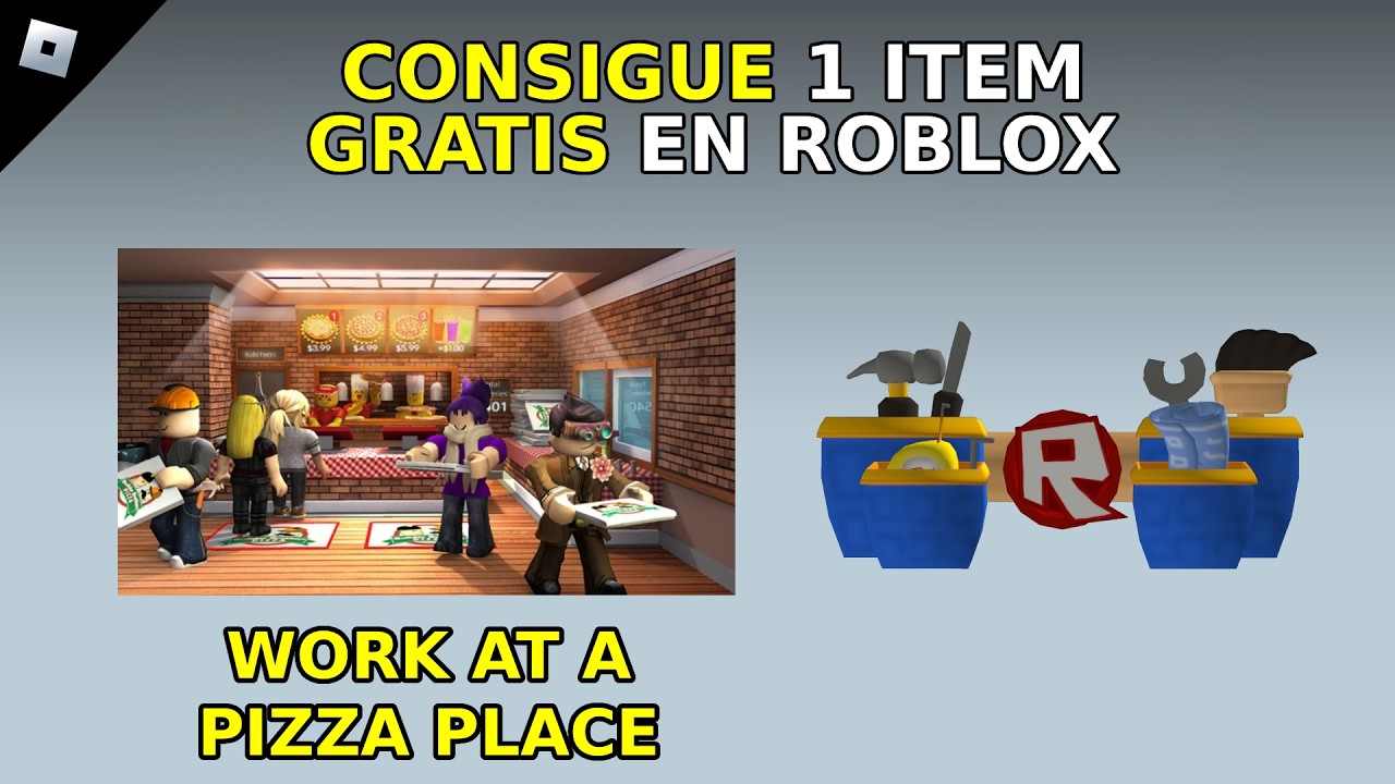 CONSIGUE UN ITEM GRATIS EN ROBLOX | Evento The Hunt 20 - Work at a pizza place - Megatoken