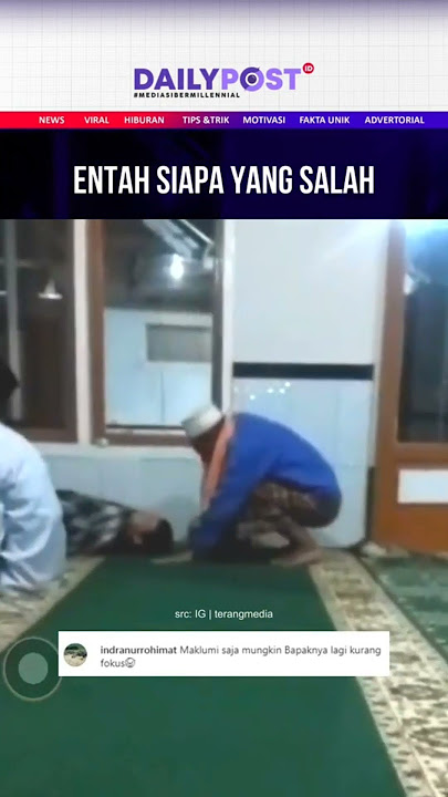 entah siapa yang salah ku tak tahu