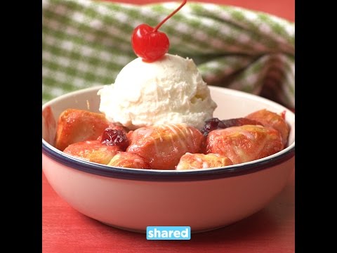 Cherry Pie Bubble Up Casserole | Dessert