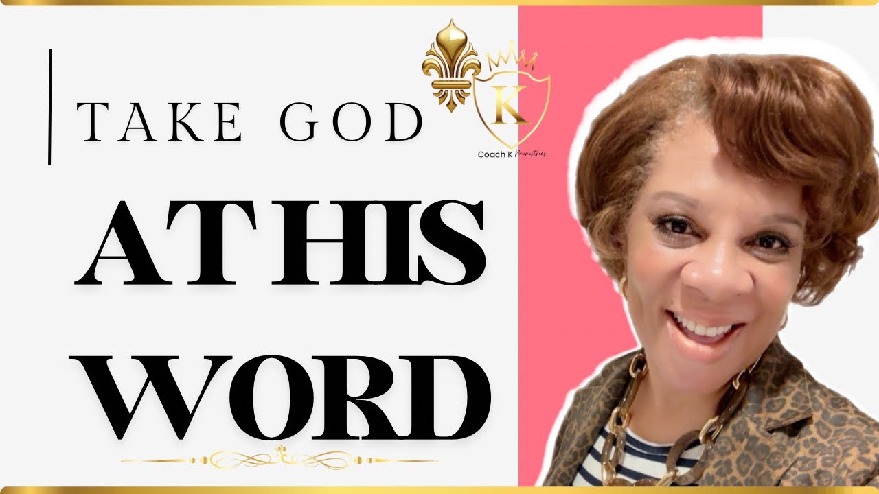 Take GOD at His WORD! #prayeranswered