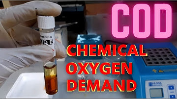 CHEMICAL OXYGEN DEMAND | COD TEST #COD #chemicaloxygendemand