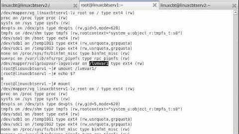RHEL 6 LVM Intro Part2