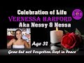 Celebration vernessa harford aka nessy  nessa