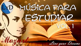 ★3 HORAS DE MOZART PARA ESTUDIAR VOL.1★ Música Clásica Piano - Música para Estudiar y Concentrarse