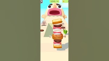 Sandwich Runner Game MAX LEVELS! Gameplay Android,iOS Mobile Part 16