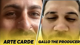 LIVE ✖️ LIVE 🌐🌐 | ARTE CARDE 🆚 GALLO THE PODUCER