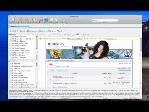 Anmeldung bei UseNeXT und Installation der Software