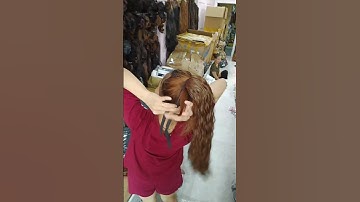 Tóc giả cột xù mì siu dễ thương #toccot