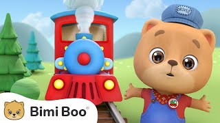 Train Song | Bimi Boo Nursery Rhymes & Kids Songs