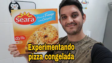 Como fazer pizza congelada no forno elétrico?