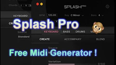 Splash Pro MIDI note Generator