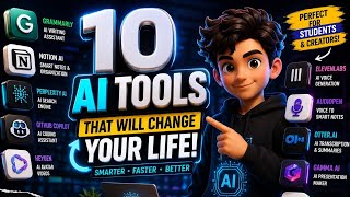 10 Powerful AI Tools Every Student Should Know in 2026 👾📈